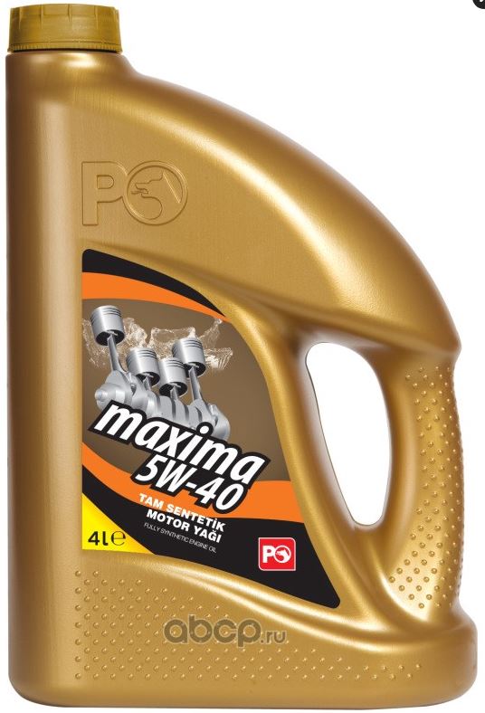 Petrol Ofisi MAXIMA 5W-40 синтетическое 4 л (1117261YG PETROL OFISI)